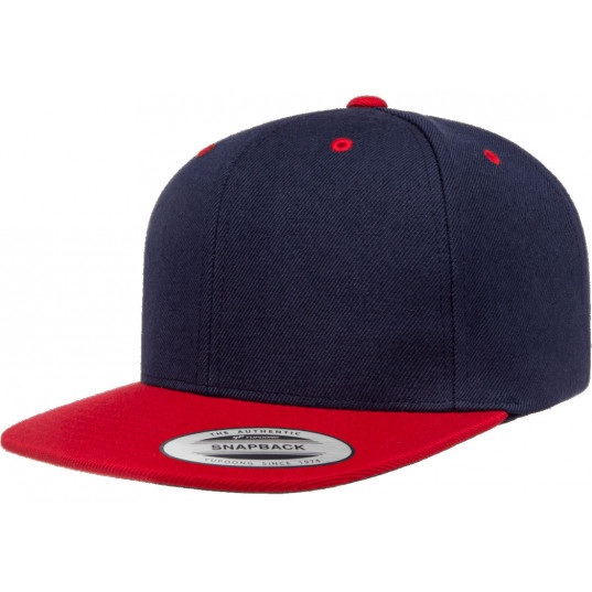 Кепка FlexFit 6089MT - Classic Snapback Navy/Red Кепка FlexFit 6089MT - Classic Snapback Navy/Red