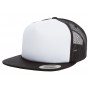 Кепка FlexFit 6005FW NO FOAM Trucker Black/White/Black